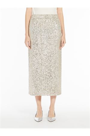Gonna ottelia in tulle ricamato argento 2515771011600001 MAX MARA WEEKEND | Gonna | 2515771011600001